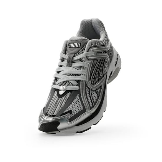 Zapatillas Puma Skyjet Prisco Plata/Negro/Gris - Image 3