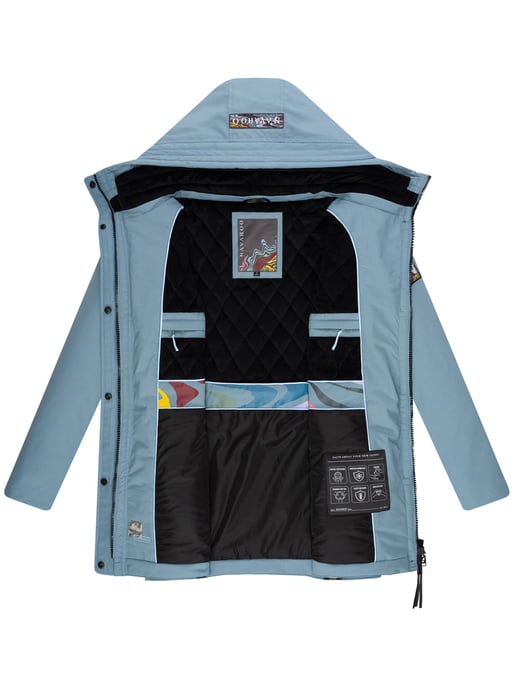 Chaqueta de invierno mujer Navahoo Eishauch con forro polar y capucha - Image 5