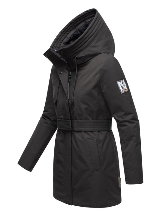Chaqueta de invierno mujer Navahoo Eishauch con forro polar y capucha - Image 4