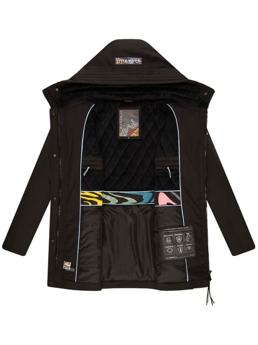 Chaqueta de invierno mujer Navahoo Eishauch con forro polar y capucha - Image 5