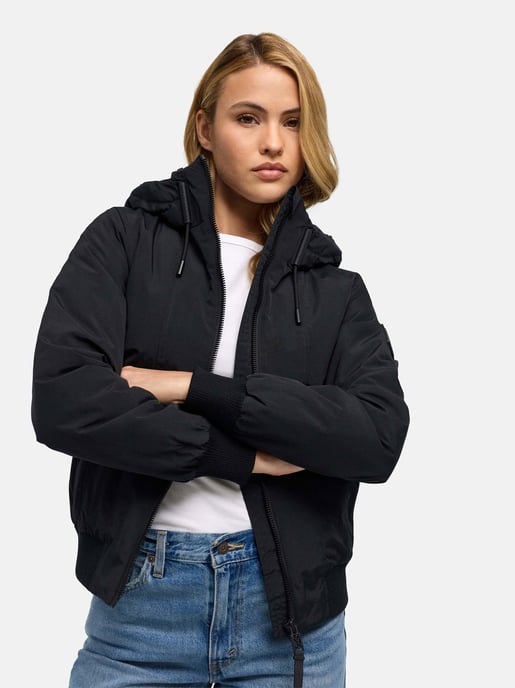 Chaqueta de invierno para mujer Navahoo Kichermaus con capucha - Image 6