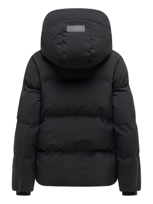 Chaqueta acolchada para mujer Navahoo Wolkentanz con capucha - Image 3