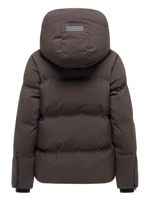 Chaqueta acolchada para mujer Navahoo Wolkentanz con capucha - Image 3