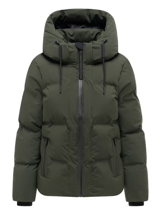 Chaqueta acolchada para mujer Navahoo Wolkentanz con capucha - Image 1