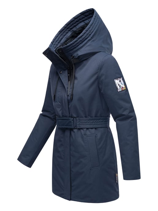 Chaqueta de invierno mujer Navahoo Eishauch con forro polar y capucha - Image 4