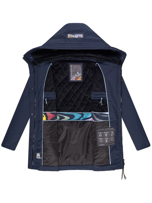 Chaqueta de invierno mujer Navahoo Eishauch con forro polar y capucha - Image 5