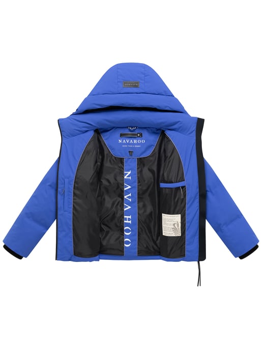 Chaqueta acolchada para mujer Navahoo Wolkentanz con capucha - Image 4
