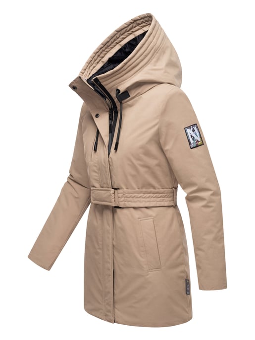 Chaqueta de invierno mujer Navahoo Eishauch con forro polar y capucha - Image 4