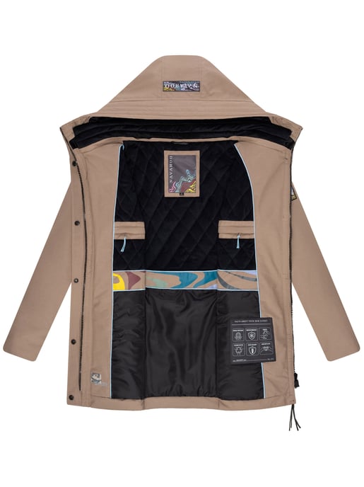 Chaqueta de invierno mujer Navahoo Eishauch con forro polar y capucha - Image 5