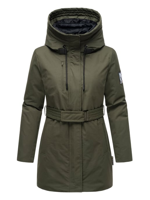 Chaqueta de invierno mujer Navahoo Eishauch con forro polar y capucha - Image 3