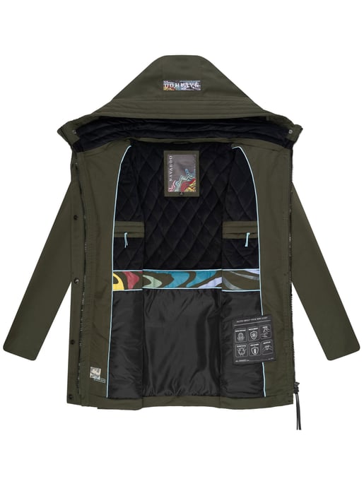 Chaqueta de invierno mujer Navahoo Eishauch con forro polar y capucha - Image 5