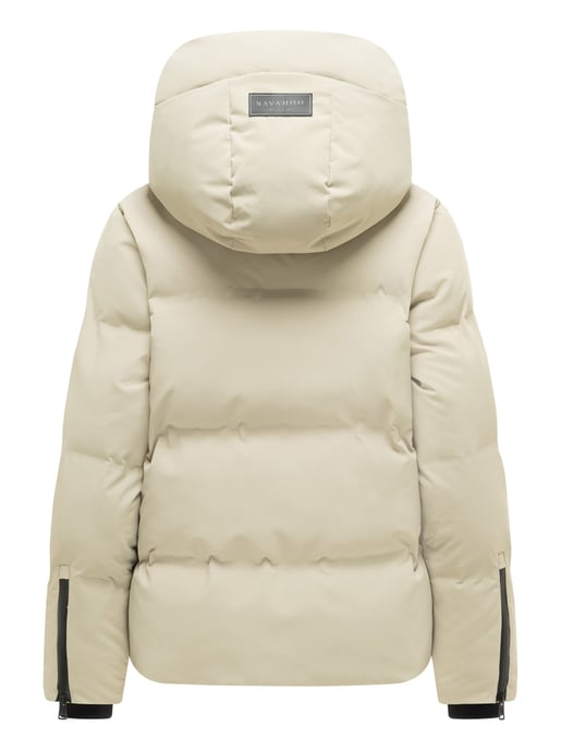 Chaqueta acolchada para mujer Navahoo Wolkentanz con capucha - Image 3