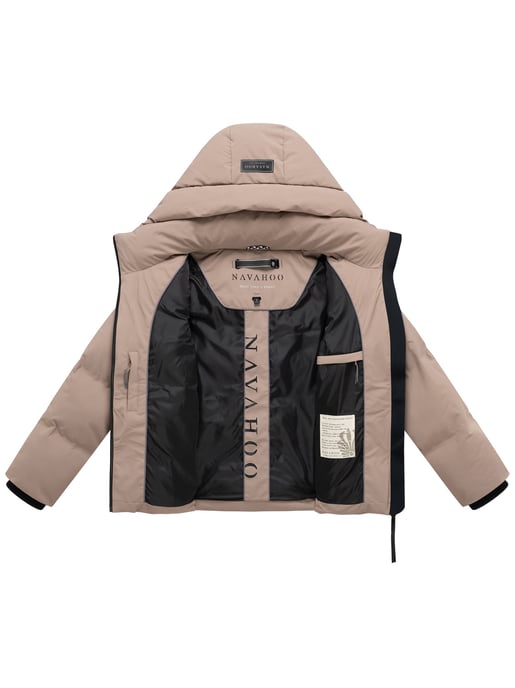 Chaqueta acolchada para mujer Navahoo Wolkentanz con capucha - Image 4