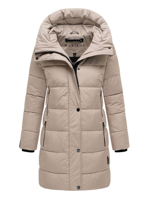Chaqueta acolchada mujer Marikoo Karumikoo XVI – cálida y con capucha - Image 1