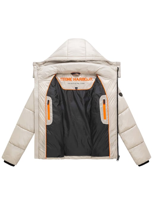 Chaqueta de invierno para hombre Stone Harbour Eziio con capucha - Image 4