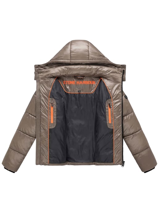 Chaqueta de invierno para hombre Stone Harbour Eziio con capucha - Image 4