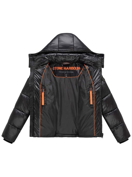 Chaqueta de invierno para hombre Stone Harbour Eziio con capucha - Image 4