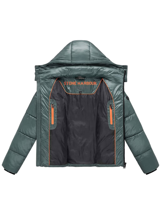 Chaqueta de invierno para hombre Stone Harbour Eziio con capucha - Image 4
