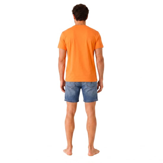Camiseta de algodón de manga corta regular para hombre 50491706 - Image 3