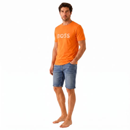 Camiseta de algodón de manga corta regular para hombre 50491706 - Image 4