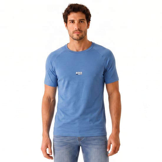 Camiseta de Algodón de Manga Corta para Hombre 50517970 - Image 1