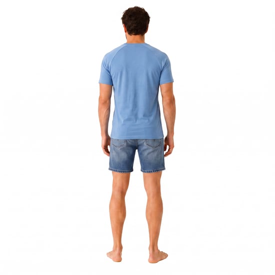 Camiseta de Algodón de Manga Corta para Hombre 50517970 - Image 3