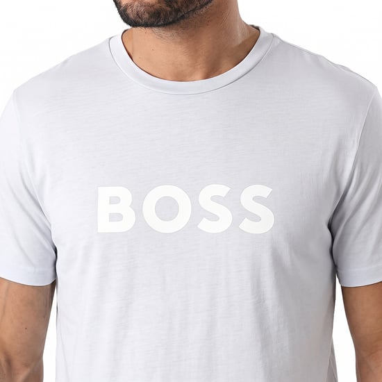 Camiseta de algodón de manga corta de corte regular para hombres 50491706 - Image 2