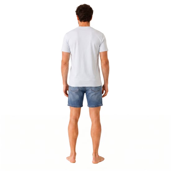 Camiseta de algodón de manga corta de corte regular para hombres 50491706 - Image 3