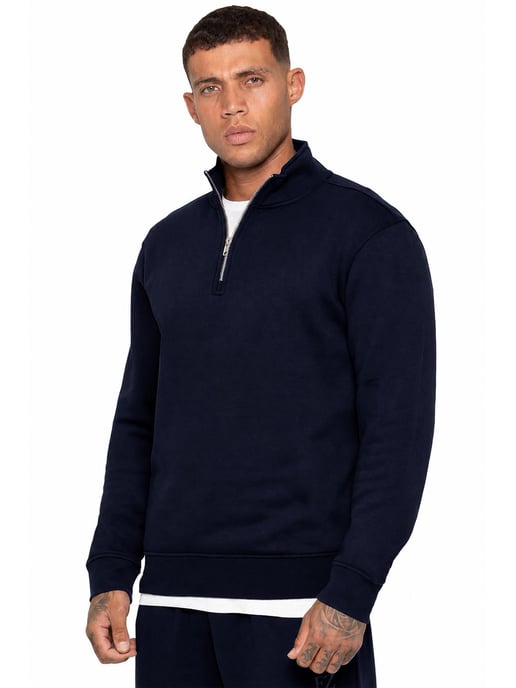 Enzo Milano | Conjunto de Chándal de Hombre con Sudadera Half Zip - Image 4