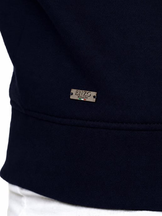 Enzo Milano | Conjunto de Chándal de Hombre con Sudadera Half Zip - Image 6