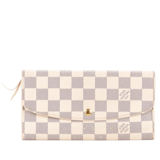 Louis Vuitton Emilie en marfil Lienzo recubierto - Image 1