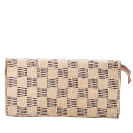 Louis Vuitton Emilie en marfil Lienzo recubierto - Image 5