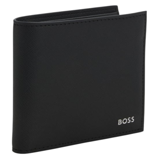 Billetera de cuero para hombre Hugo Boss Zair_8cc Bifold para tarjetas de crédito - Image 5