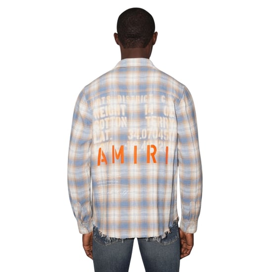 Plantilla Vintage De Amiri Ma Para Cuadros Azules - Image 2