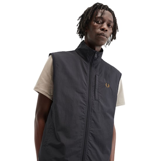 Chaleco Fred Perry Anchor Grey Para Hombre - Image 3