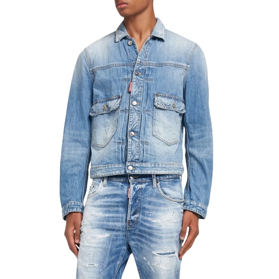 Chaqueta Vaquera Cuadrada Heritage De Dsquared2 En Azul Marino - Image 3