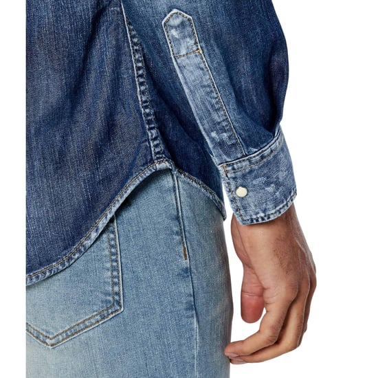 Camisa Vaquera Cool Guy De Dsquared2 Azul Marino - Image 6