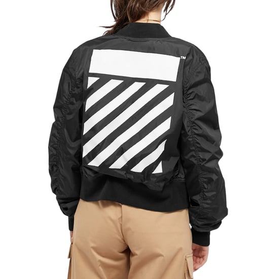 Chaqueta Bomber Off-white Diag Negra - Image 3