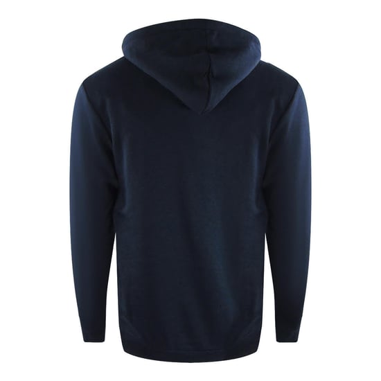 Sudadera Con Capucha Azul Marino Y Logo De Caja Blanca De Love Moschino - Image 2