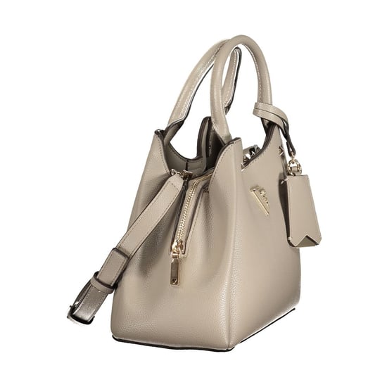 Bolso de Mano de Mujer Guess Jeans de Poliuretano Gris - Image 3
