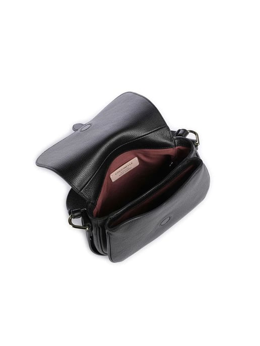 Bolso de mano de mujer Coccinelle de cuero negro - Image 4