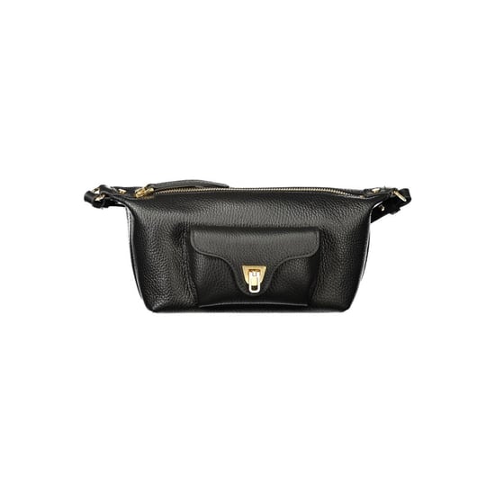 Bolso de Mano de Cuero Negro Coccinelle - Image 1