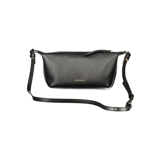 Bolso de Mano de Cuero Negro Coccinelle - Image 2
