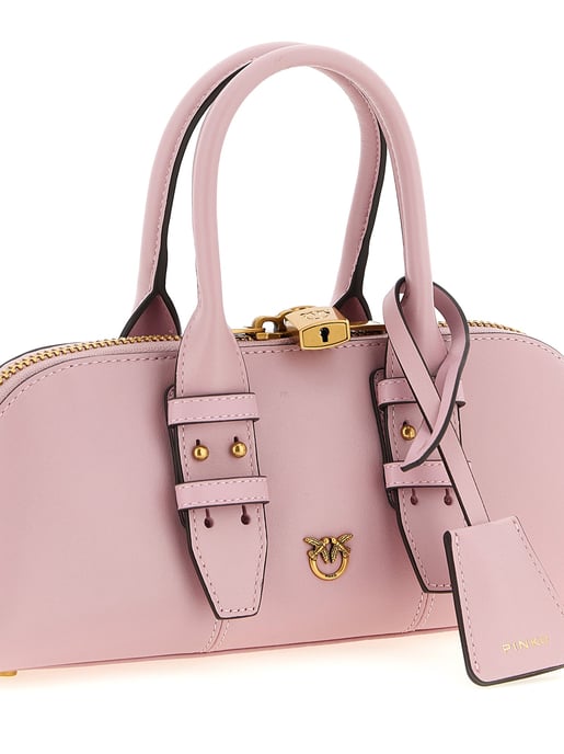 Bolso de mano PINKO de piel de vaca multicolor - Image 3