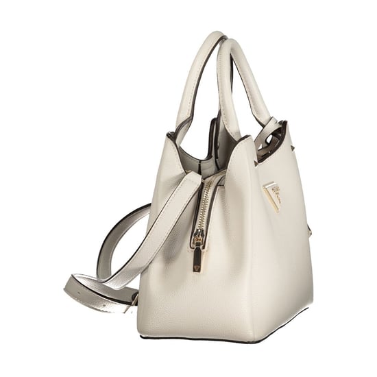 Guess Jeans Gris Poliuretano Bolso de Mano para Mujeres - Image 3