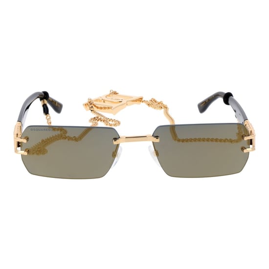 Gafas de sol metálicas doradas Dsquared² - Image 2