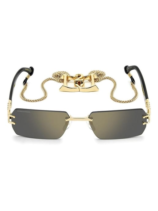Gafas de sol metálicas doradas Dsquared² - Image 4