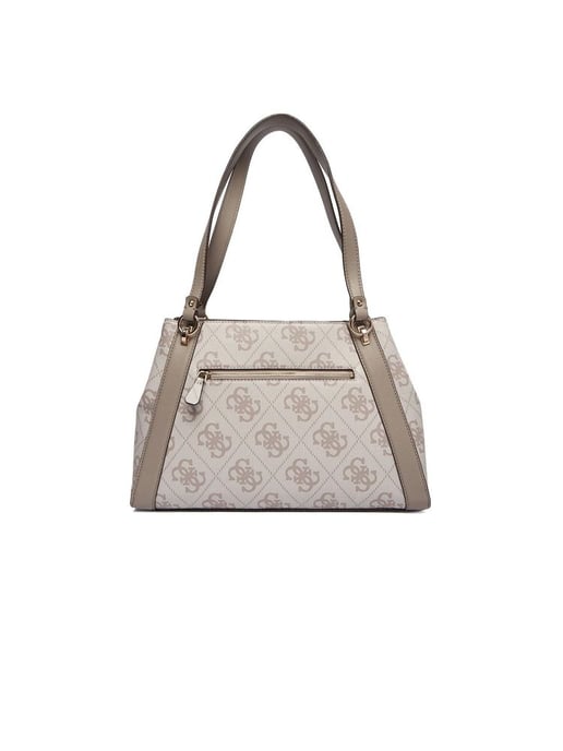 Bolso de Hombro Guess Logo Gris Oscuro - Image 3
