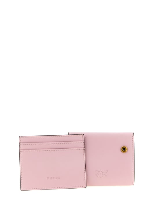 Tarjetero de PIEL de vaca Multicolor PINKO - Image 3