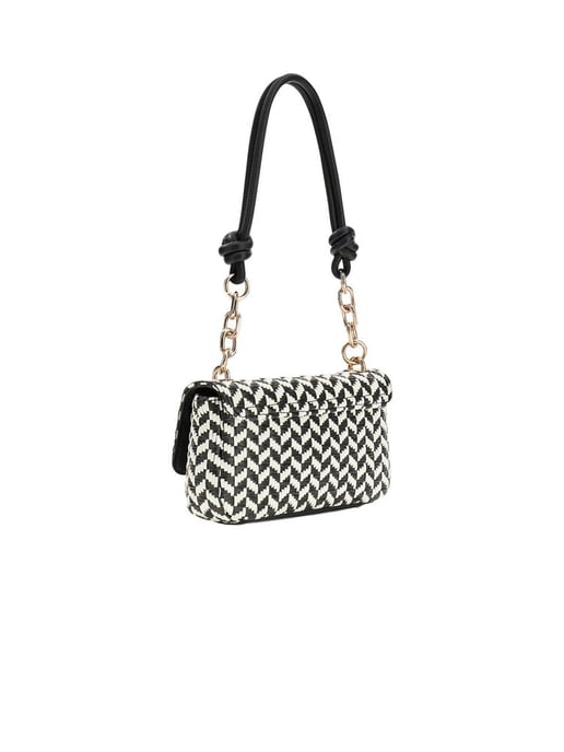 Bolso de Hombro Guess Negro Multicolor - Image 2